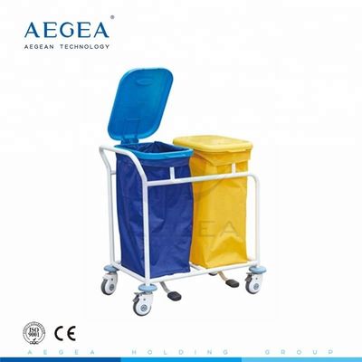 AG-SS019B dengan penutup ruang pasien ganti gerobak pembersih bergerak