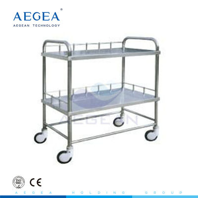 AG-SS020 Stainless steel dua rak keranjang instrumen bedah bedah
