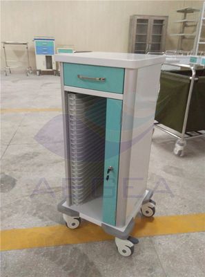 AG-CHT012는 암소 분말에 의하여 입힌 의학 기록 트롤리를 골라냅니다