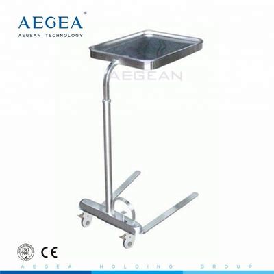 AG-SS008C stainless steel dasar ruang operasi ponsel meja instrumen bedah