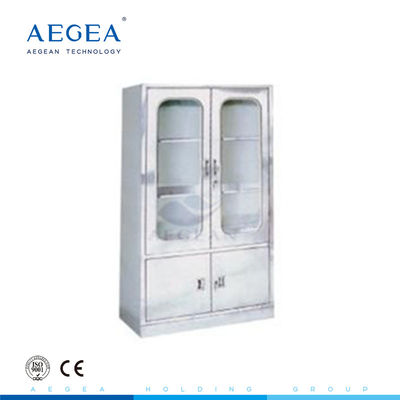 AG-SS038 Paslanmaz çelik tıbbi depolama kullanılmış ucuz eczane dolapları