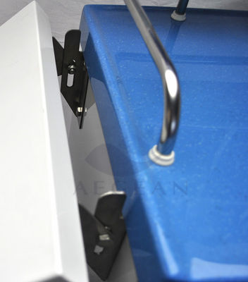 AG-AT016 Powder coating stainless steel rumah sakit anestesi produsen gerobak troli ponsel untuk dijual