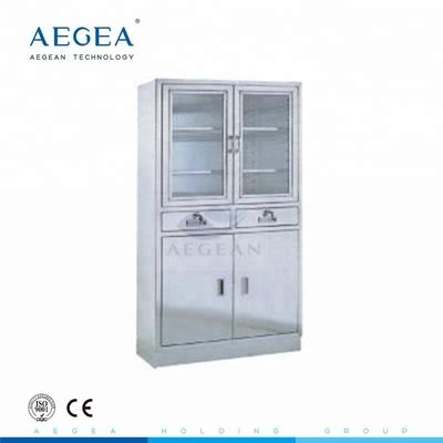 AG-SS004 304 paslanmaz çelik eczane ilaç dolabı