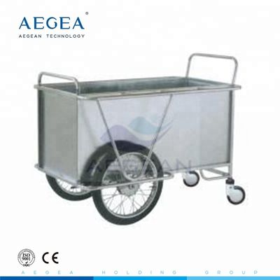 Büyük tekerlek çelik çerçeve hemşirelik arabası fiyat ile AG-SS025 modern ucuz