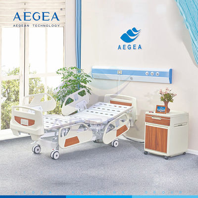 AG-BY004 Elektryczna regulowana platforma łóżka z abs stawów pacjenta Hi-Low łóżko szpitala Medicare